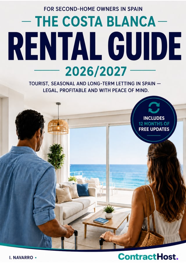 Cover of The Costa Blanca Rental Guide 2026/2027